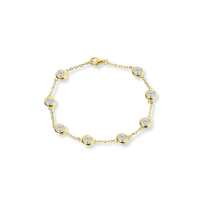 2.4CT Bezel Bracelet