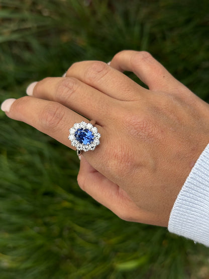 Sapphire Mirage Ring