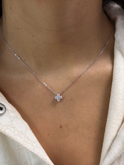 0.4CT Clover Necklace