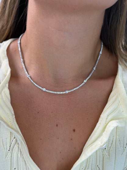 Starlight Tennis Necklace