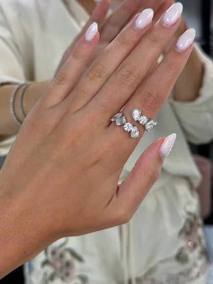 Statement Multi-Cut Wrap Ring