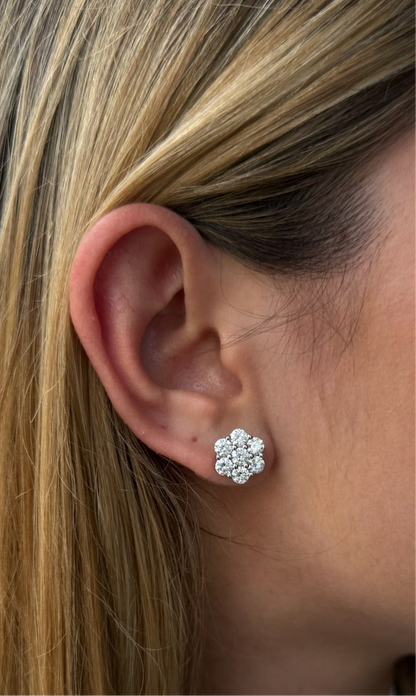 Flower Stud Earrings
