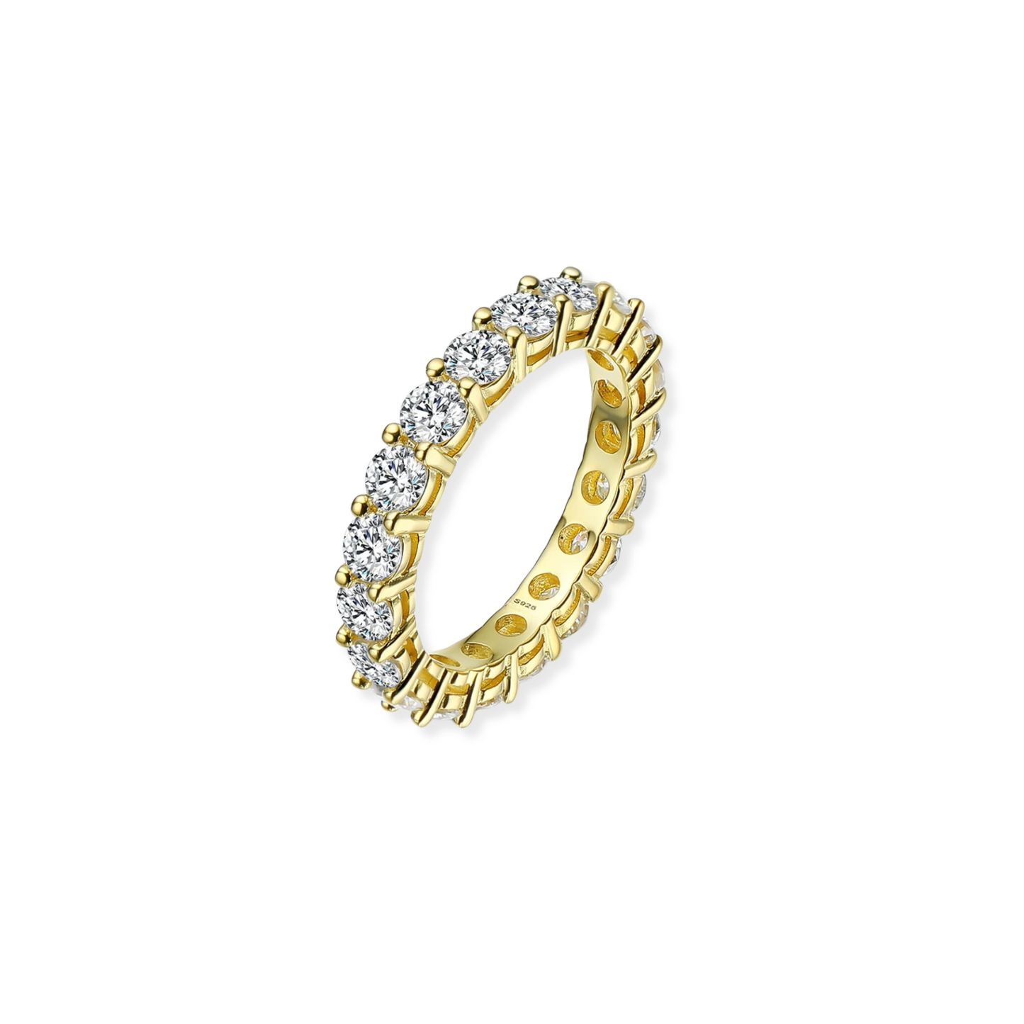 Moissanite 2.2CT Eternity Ring