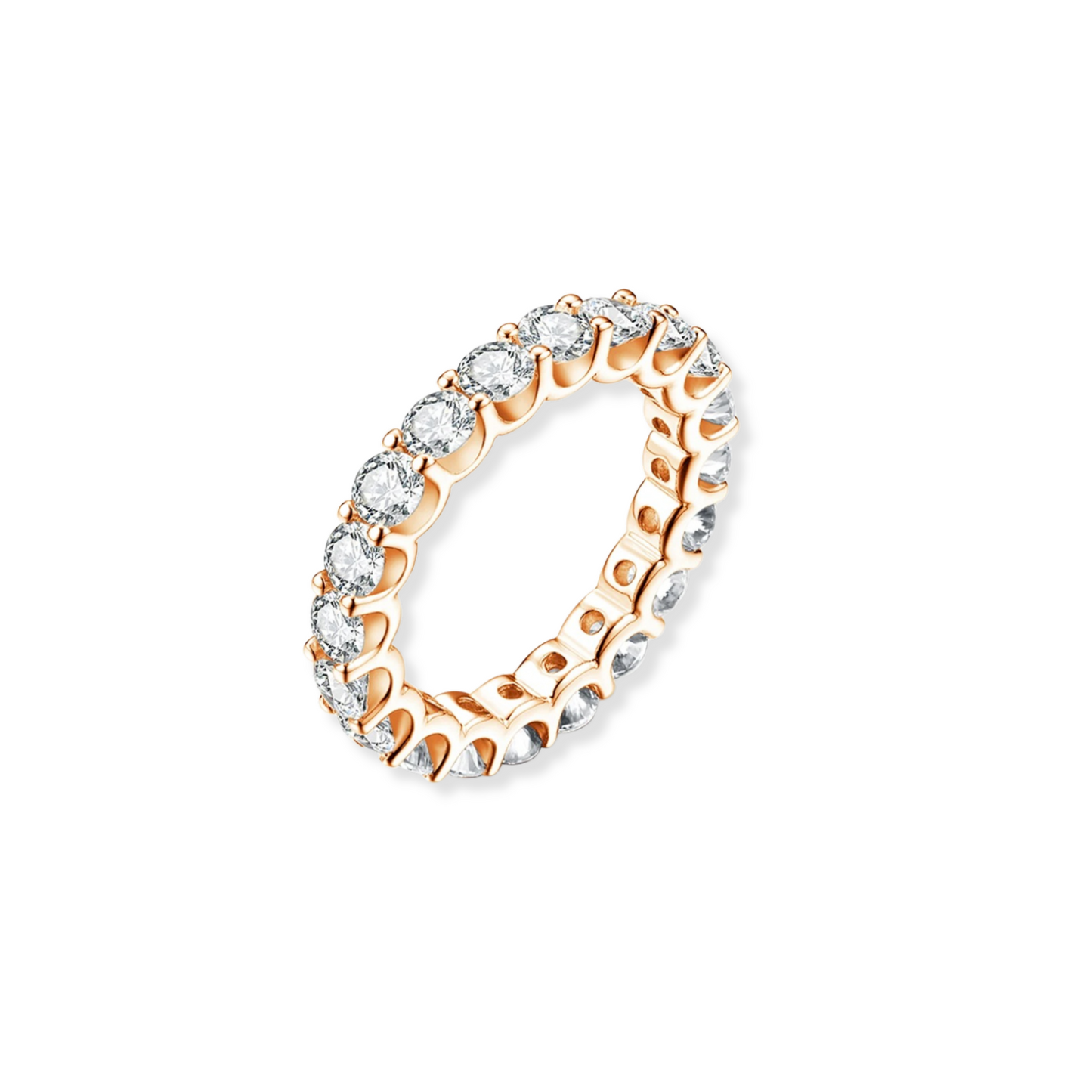 Moissanite 3.6CT Eternity Ring