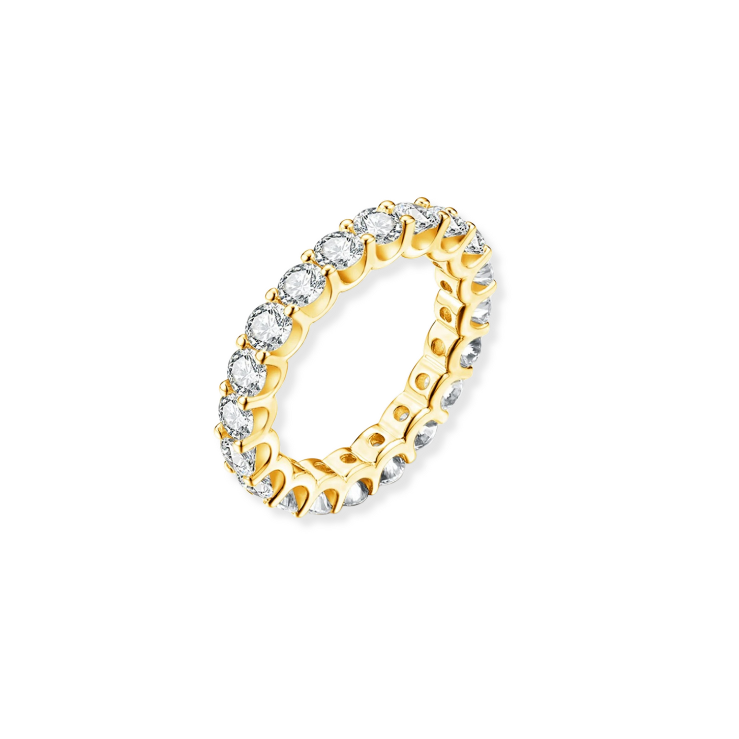 Moissanite 3.6CT Eternity Ring