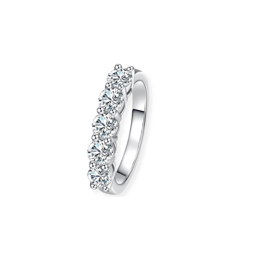 Moissanite 1.5CT Band Ring