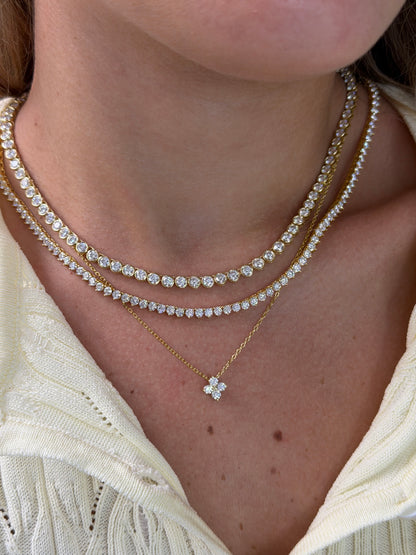 0.4CT Clover Necklace