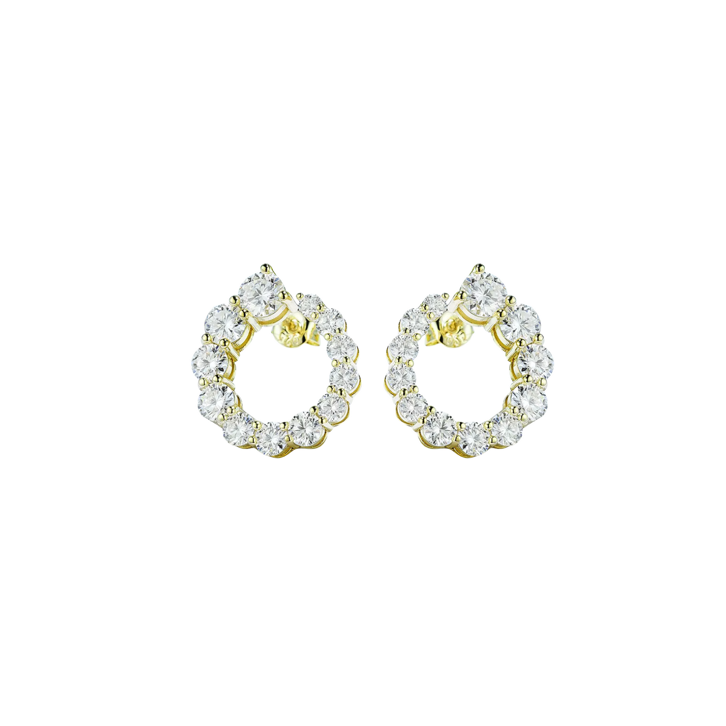Radiant Halo Earrings