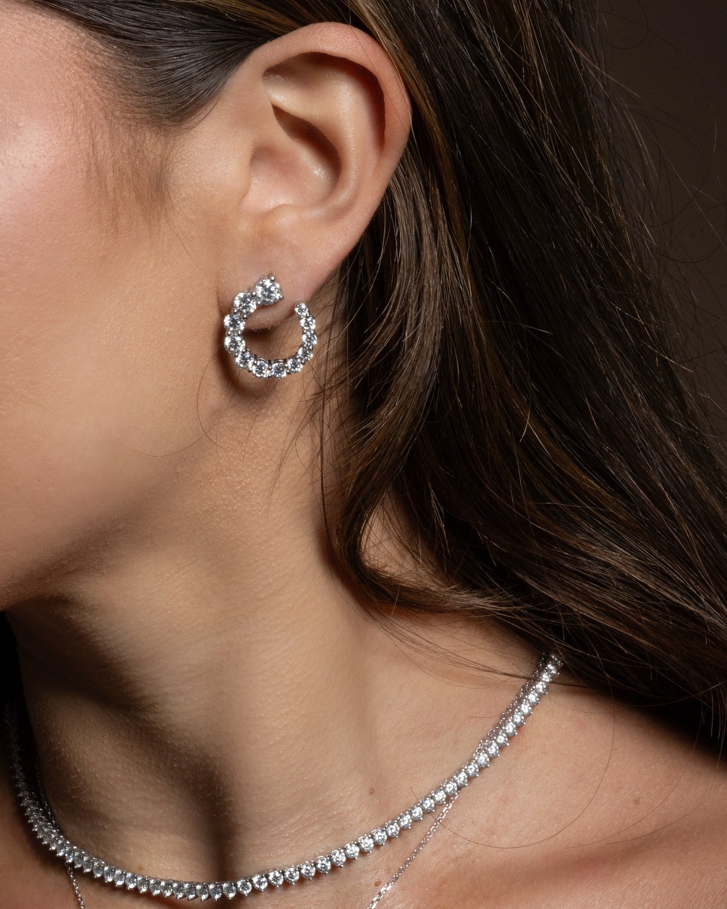 Radiant Halo Earrings