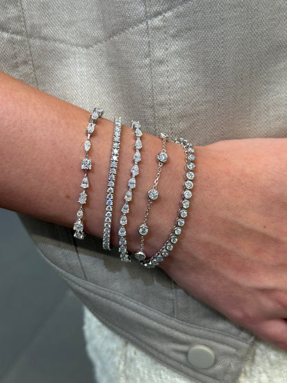 2.4CT Bezel Bracelet