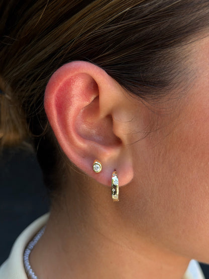 Reversible Rainbow & Star Hoop Earrings