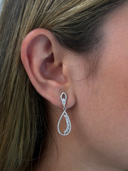 Eternal Teardrop Earrings
