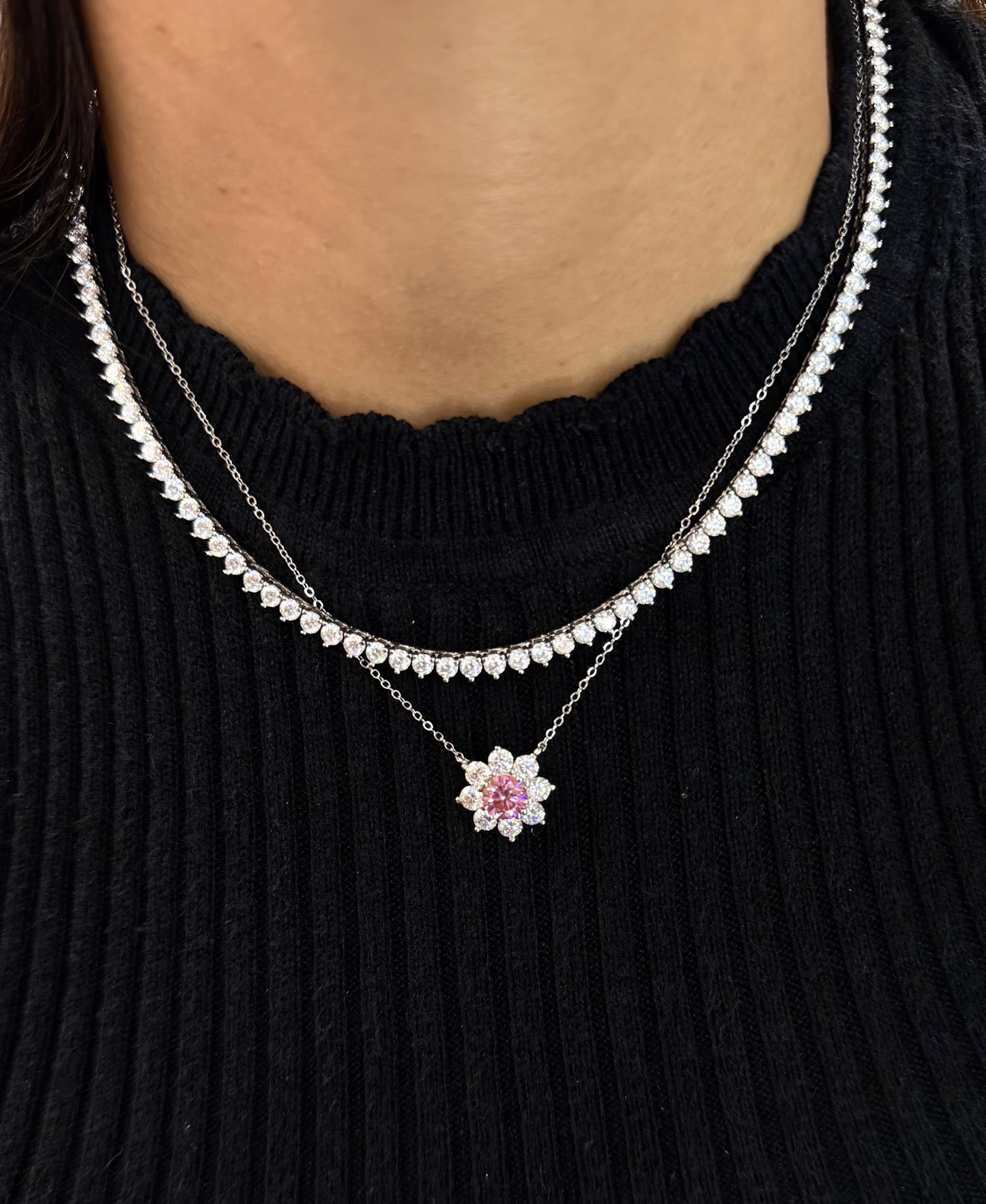 Colorful Flower necklace