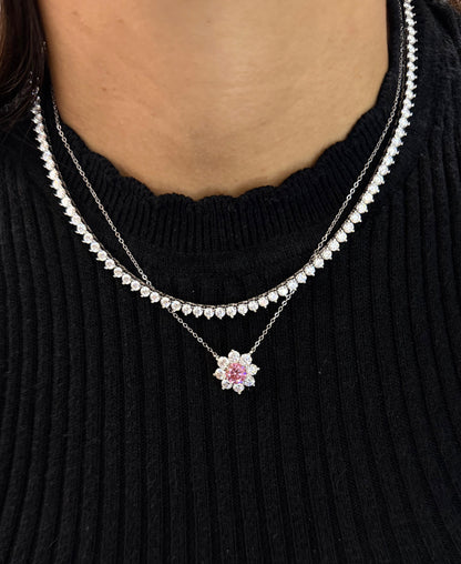 Colorful Flower necklace