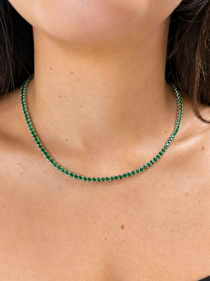 Color Tennis Necklace