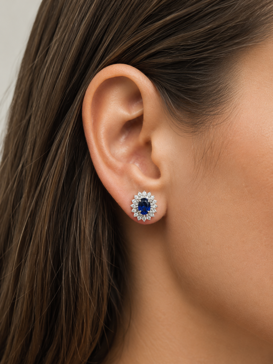 Sapphire Mirage earrings