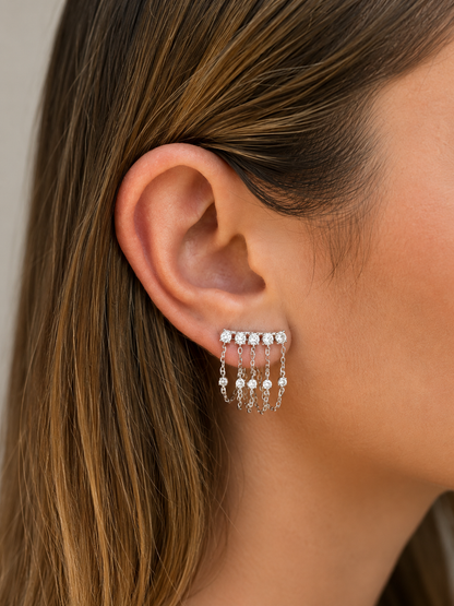 Drip Chain Earrings
