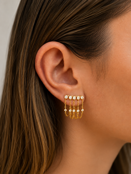 Drip Chain Earrings