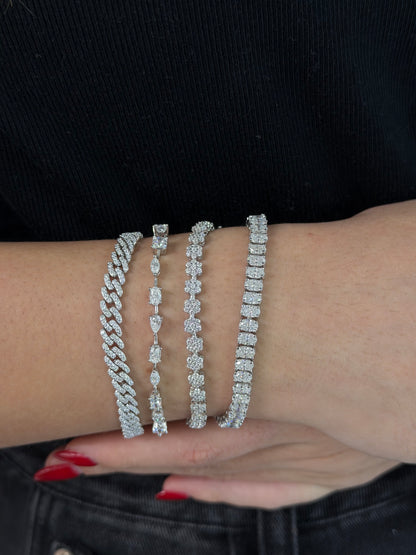 Oval Tennis Bracelet