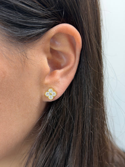 Clover Stud Earrings