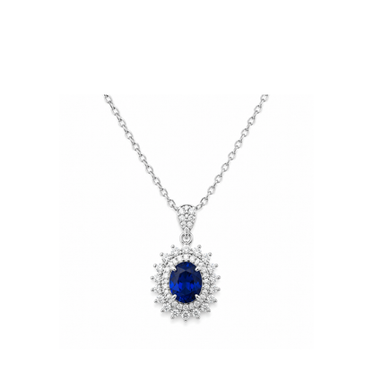 Sapphire Mirage necklace