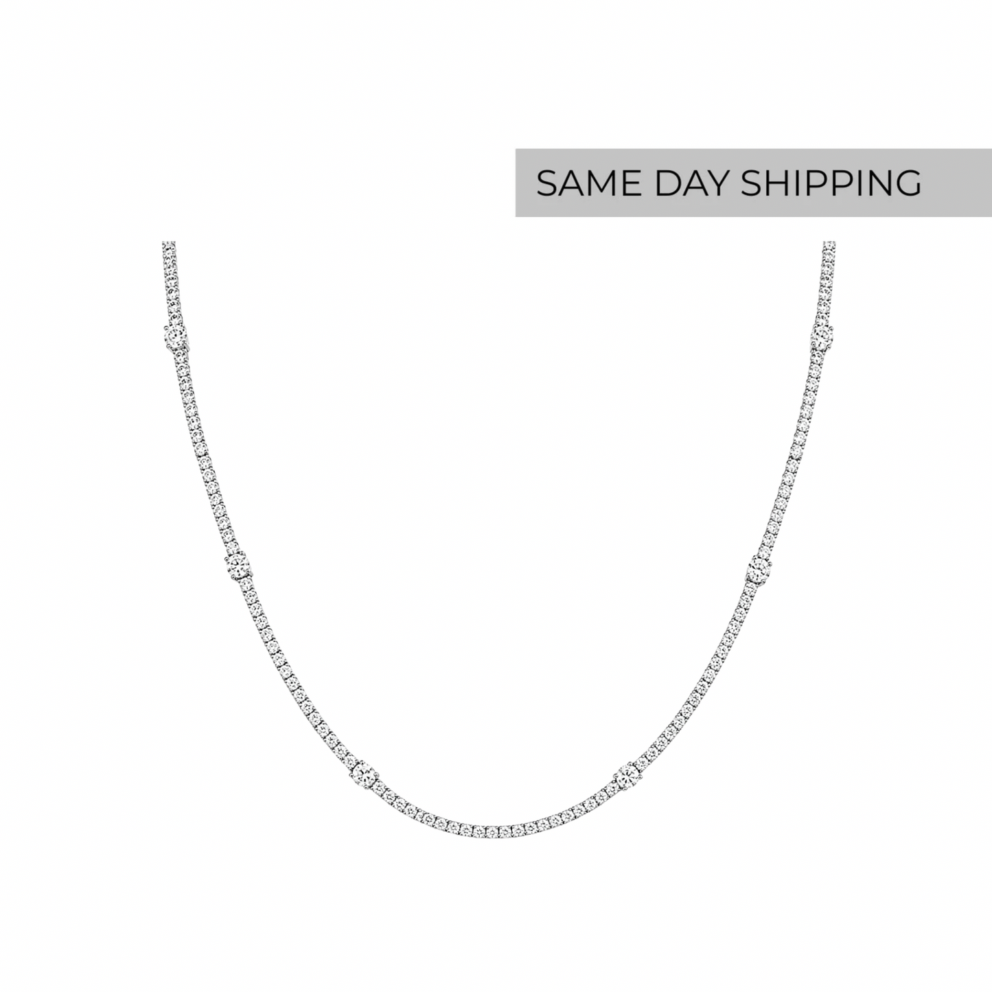 Starlight Tennis Necklace