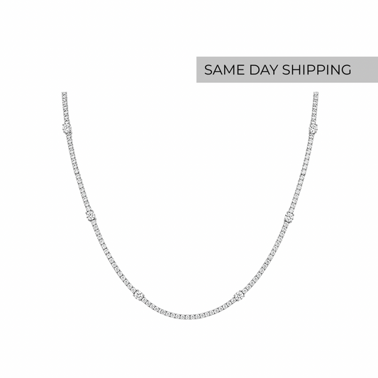 Starlight Tennis Necklace