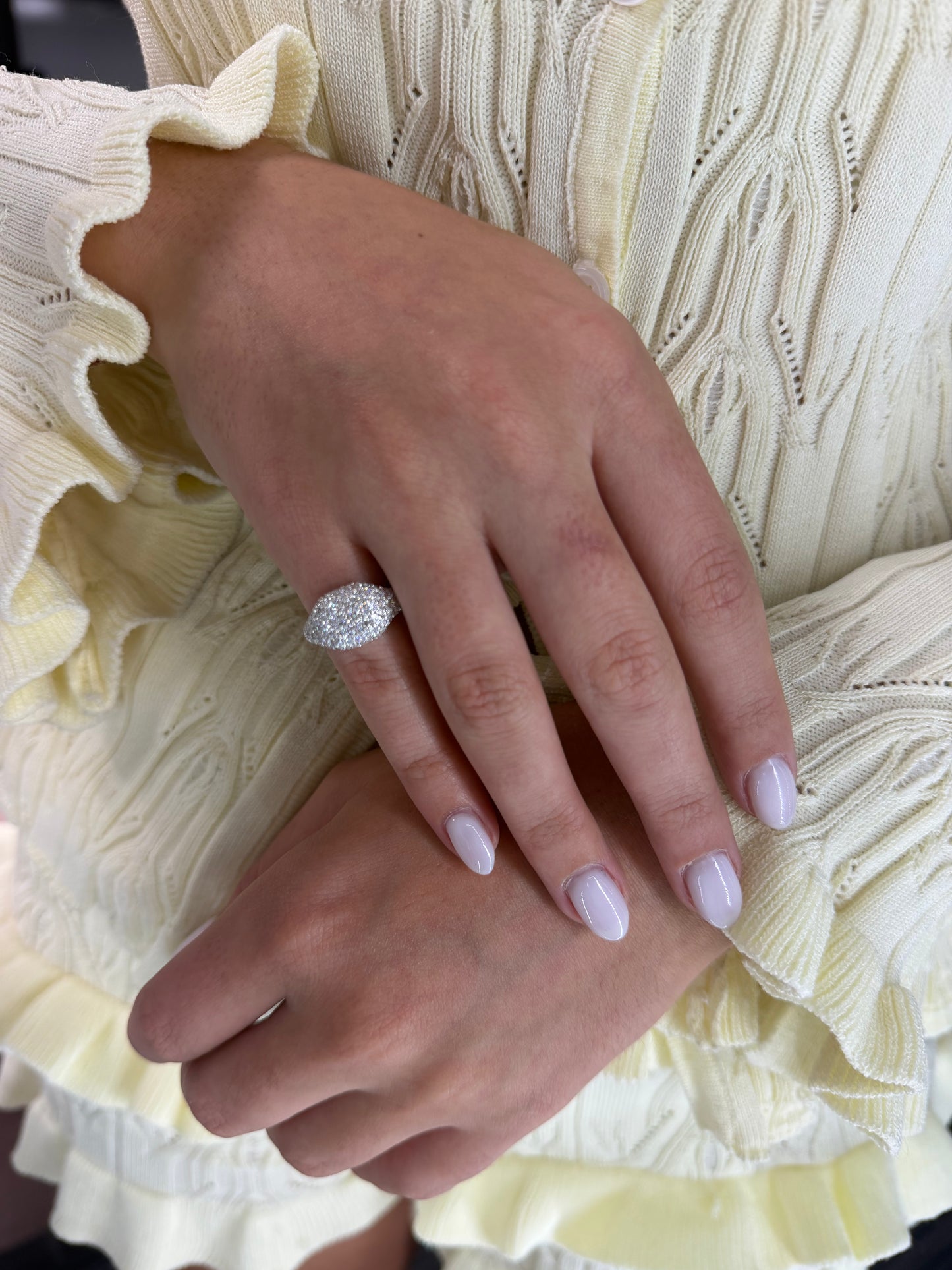 Pavé Signet ring