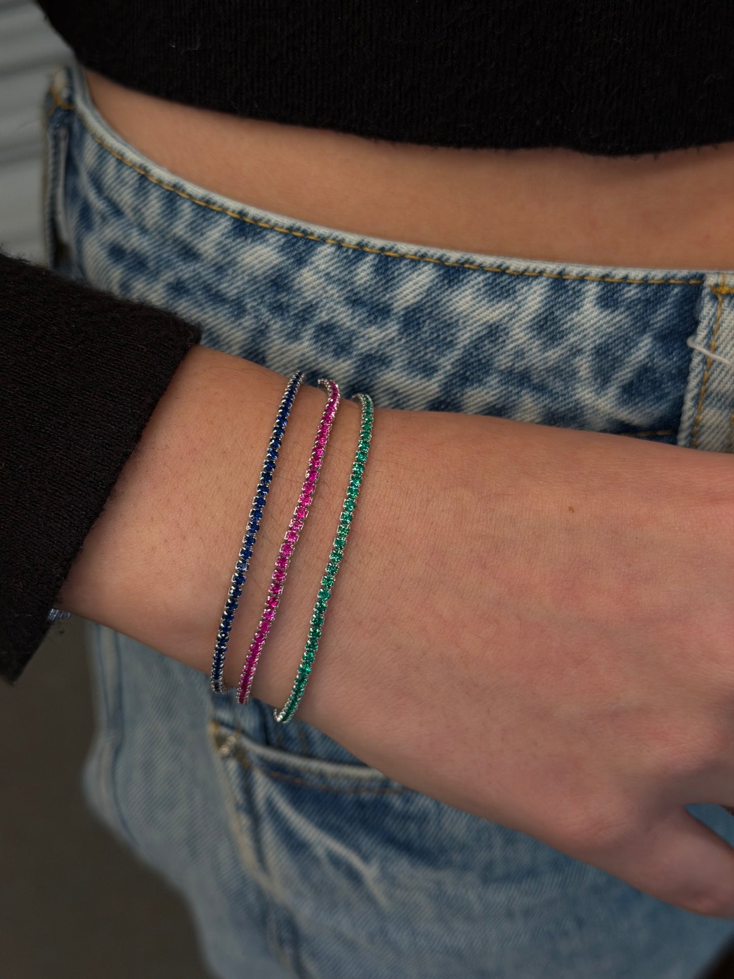 Color Tennis Bracelet