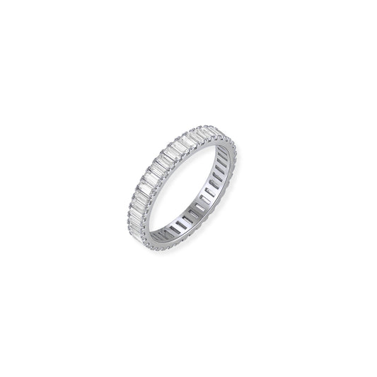4CT Emerald Eternity Ring