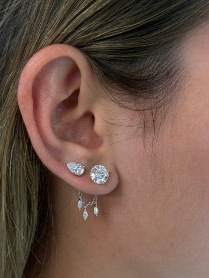 Chain Ear Jacket for Earrings