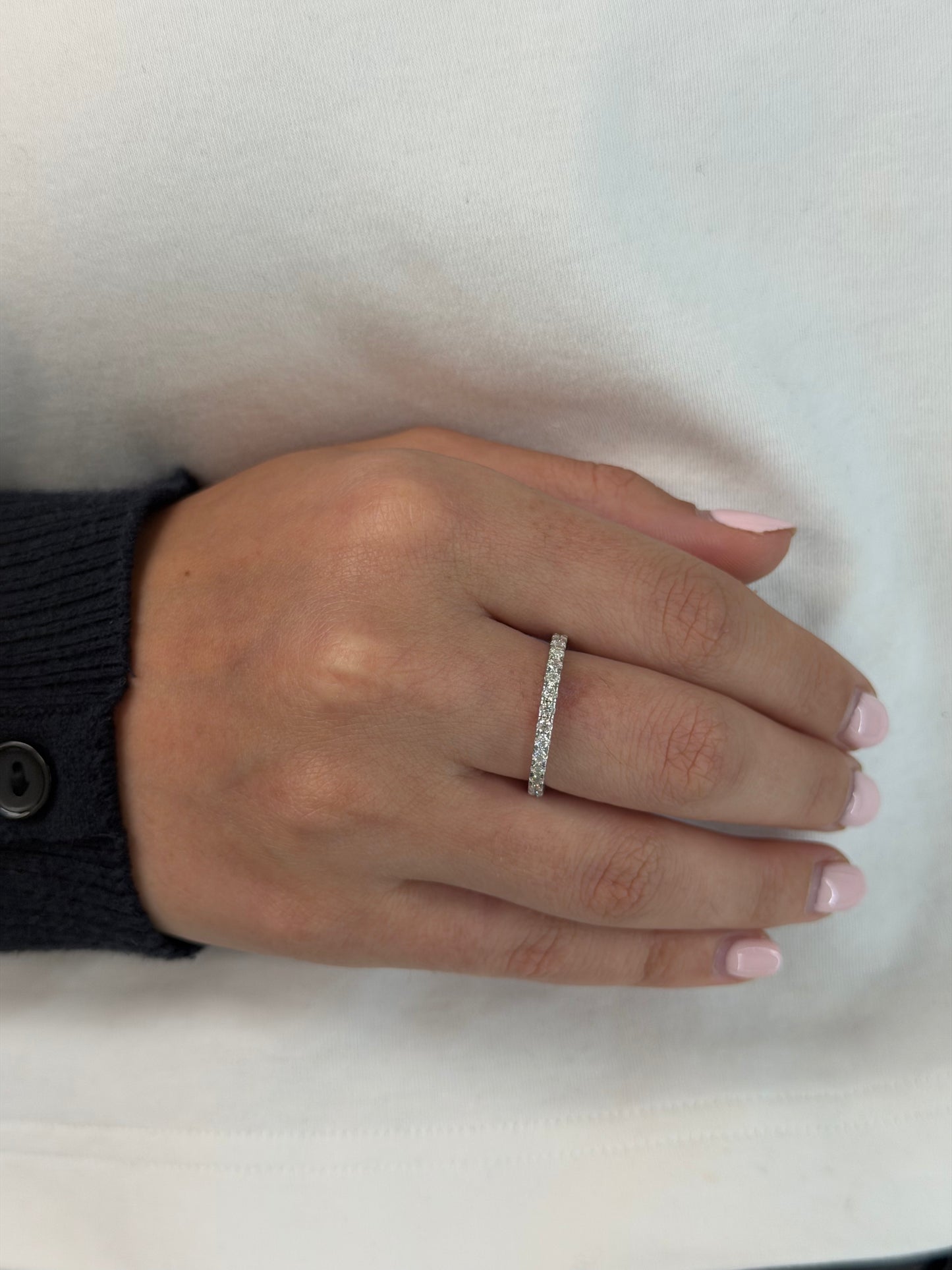 2mm  Eternity band Ring
