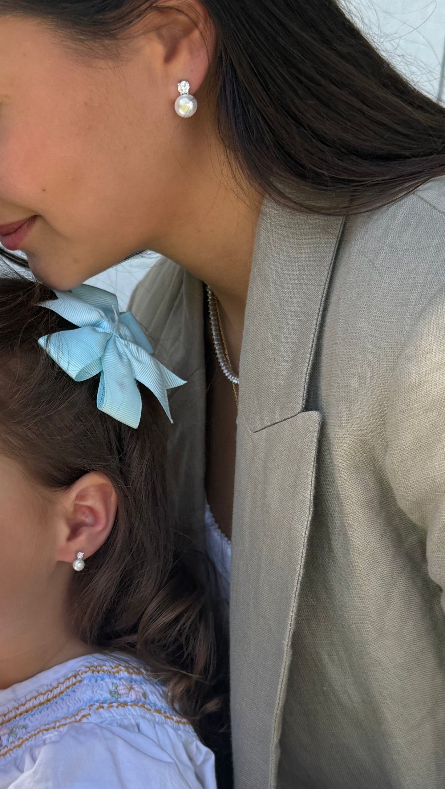 Pearl Mini Studs - Little Gems Collection