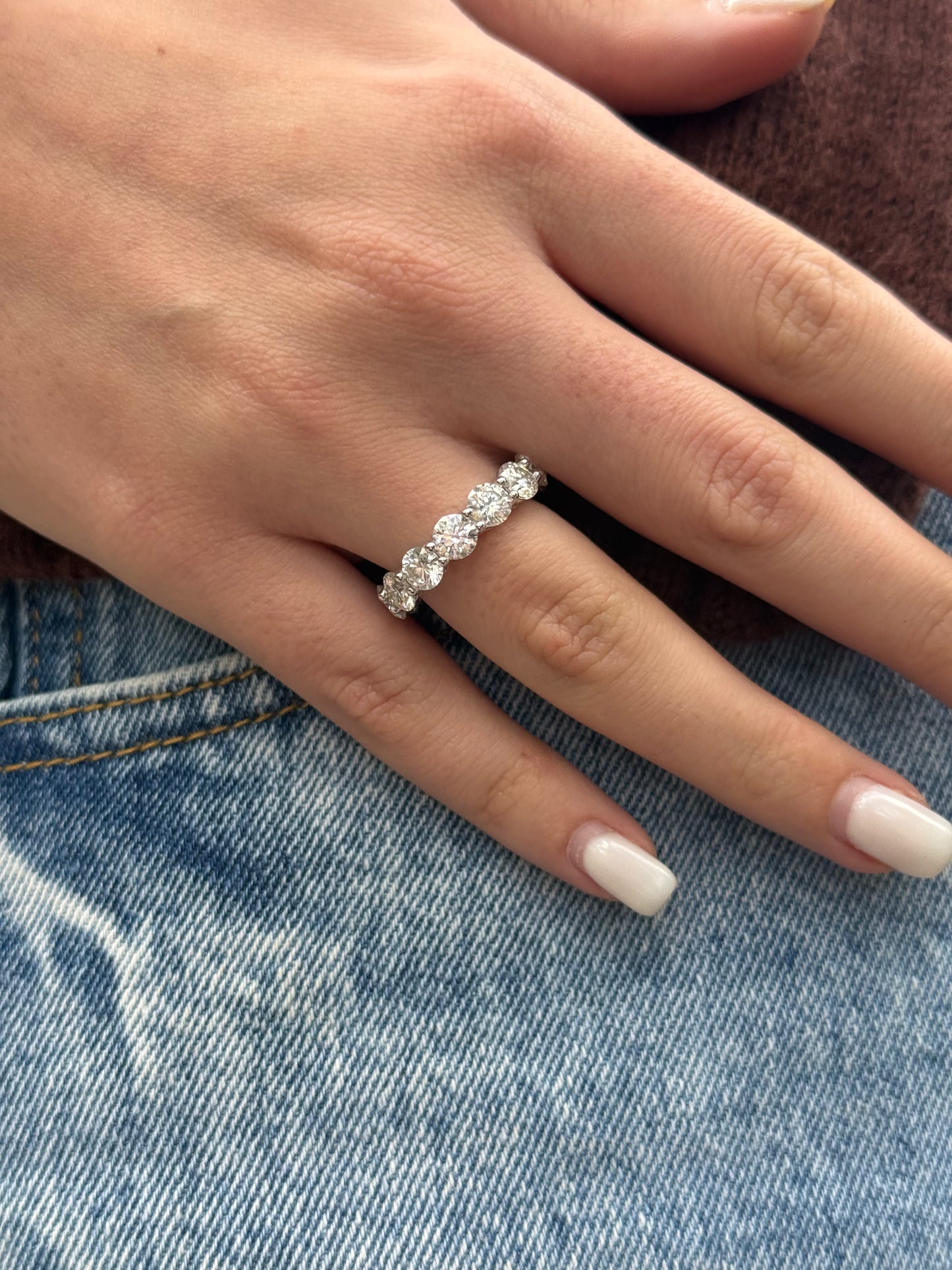 The Icon eternity band ring