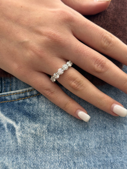 The Icon 5mm eternity band ring