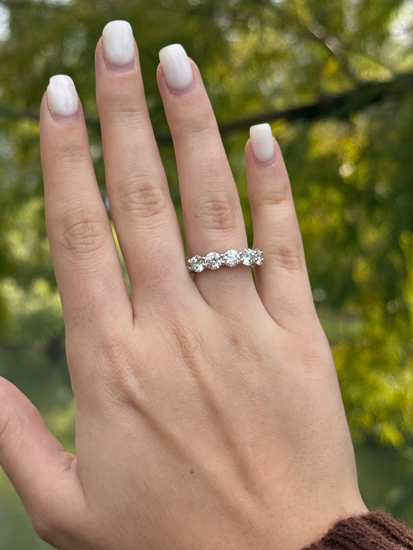 The Icon eternity band ring