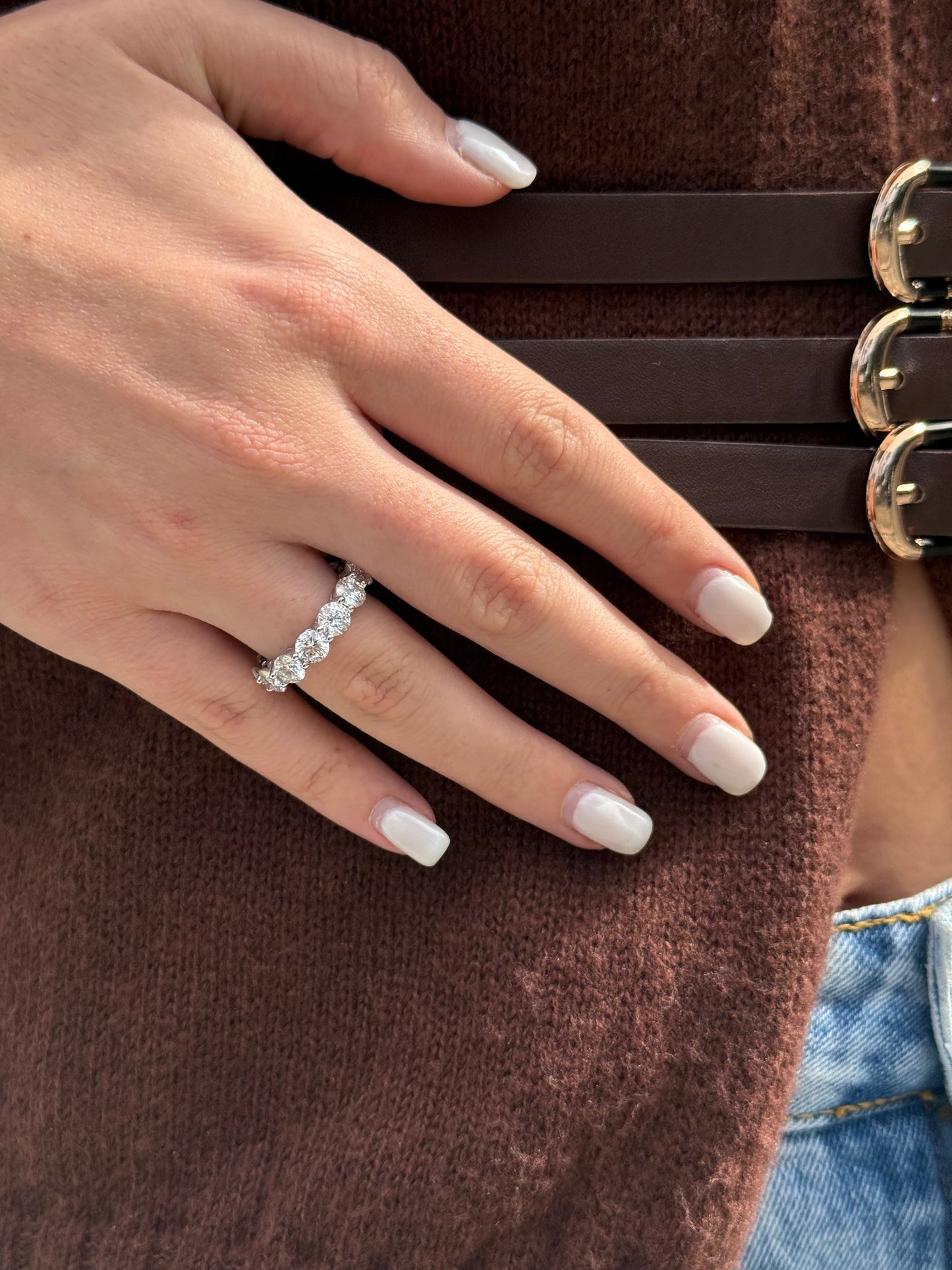 The Icon eternity band ring