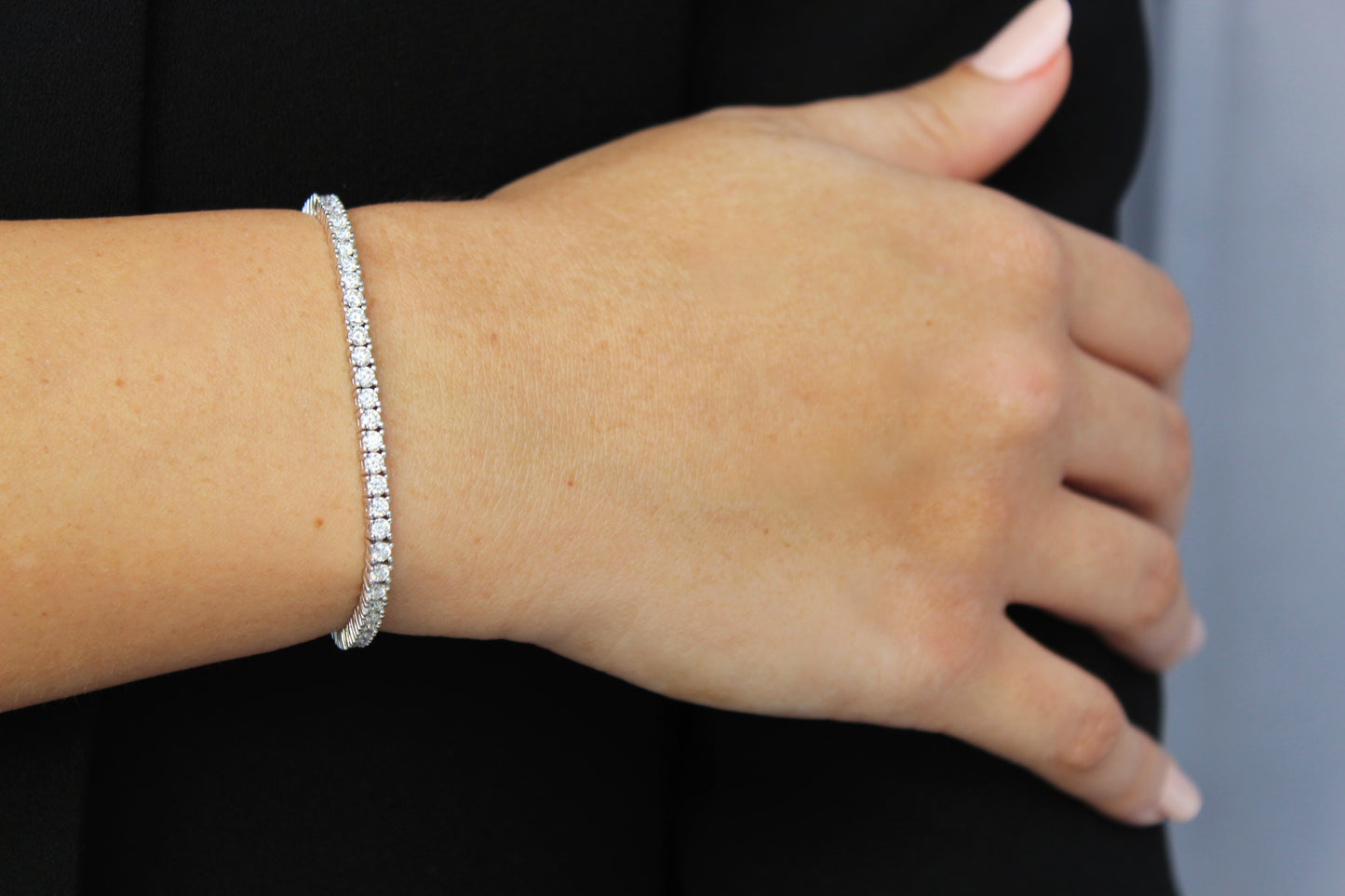 Moissanite Tennis Bracelet