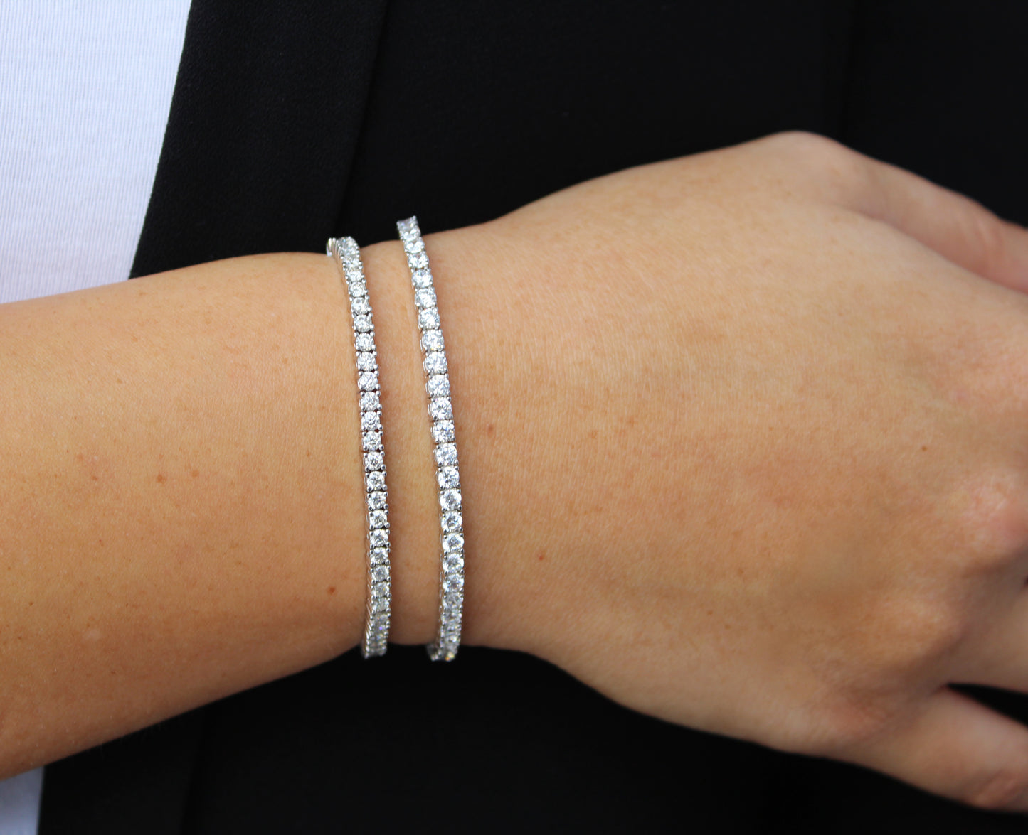 Moissanite Tennis Bracelet