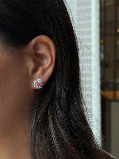 Colorful Flower Earrings