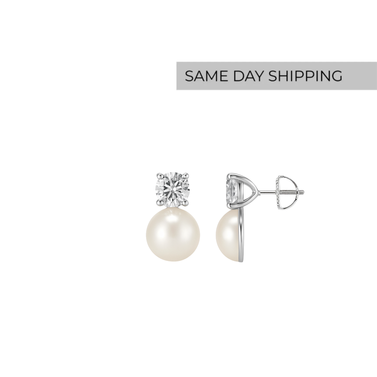 Pearl Mini Studs - Little Gems Collection
