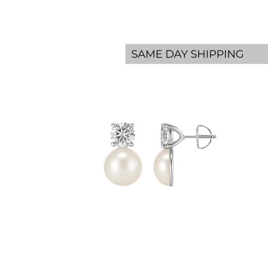 Pearl Mini Studs - Little Gems Collection