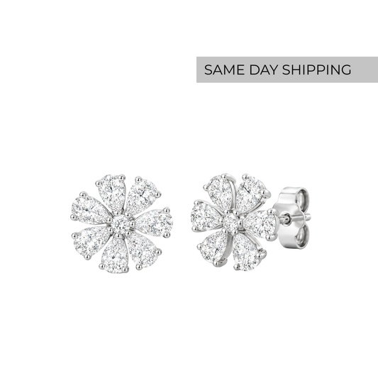 Petal Spark earrings