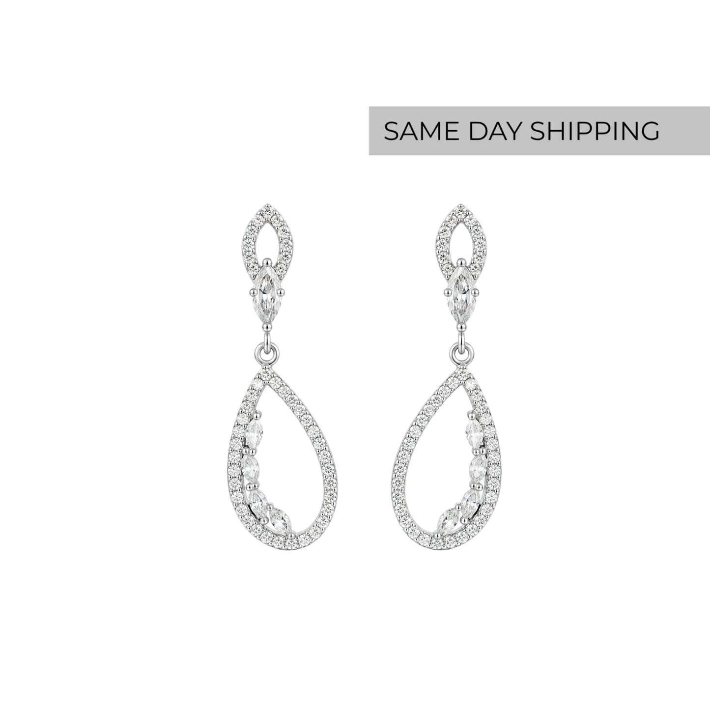 Eternal Teardrop Earrings