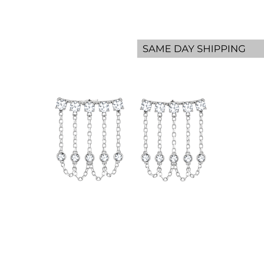Drip Chain Earrings