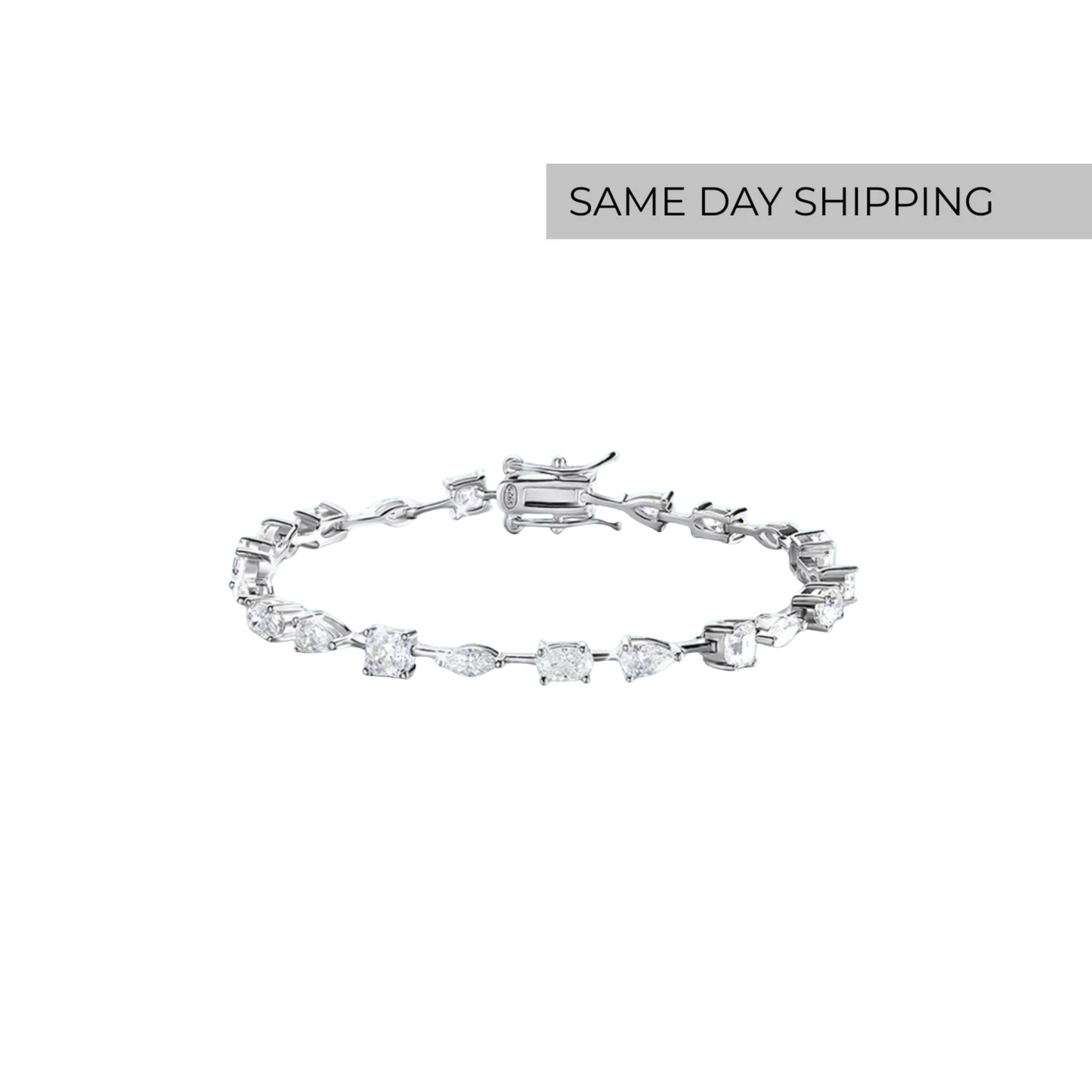 Multi-Cut Tennis Bracelet