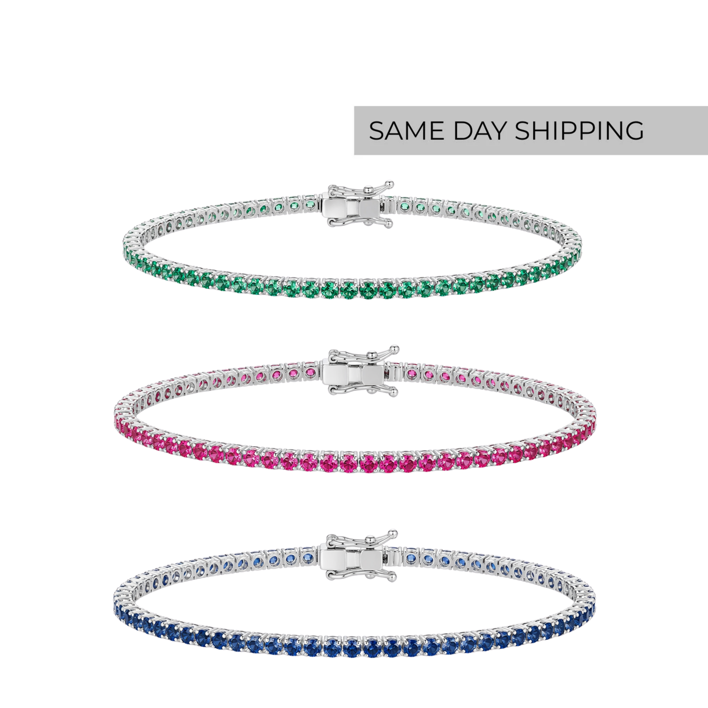 Color Tennis Bracelet