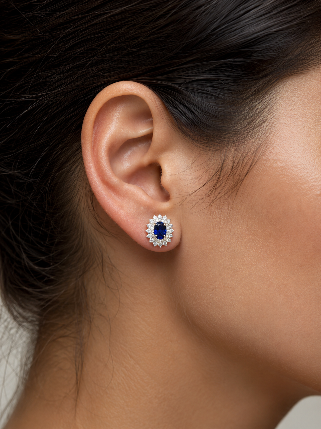 Sapphire Mirage earrings