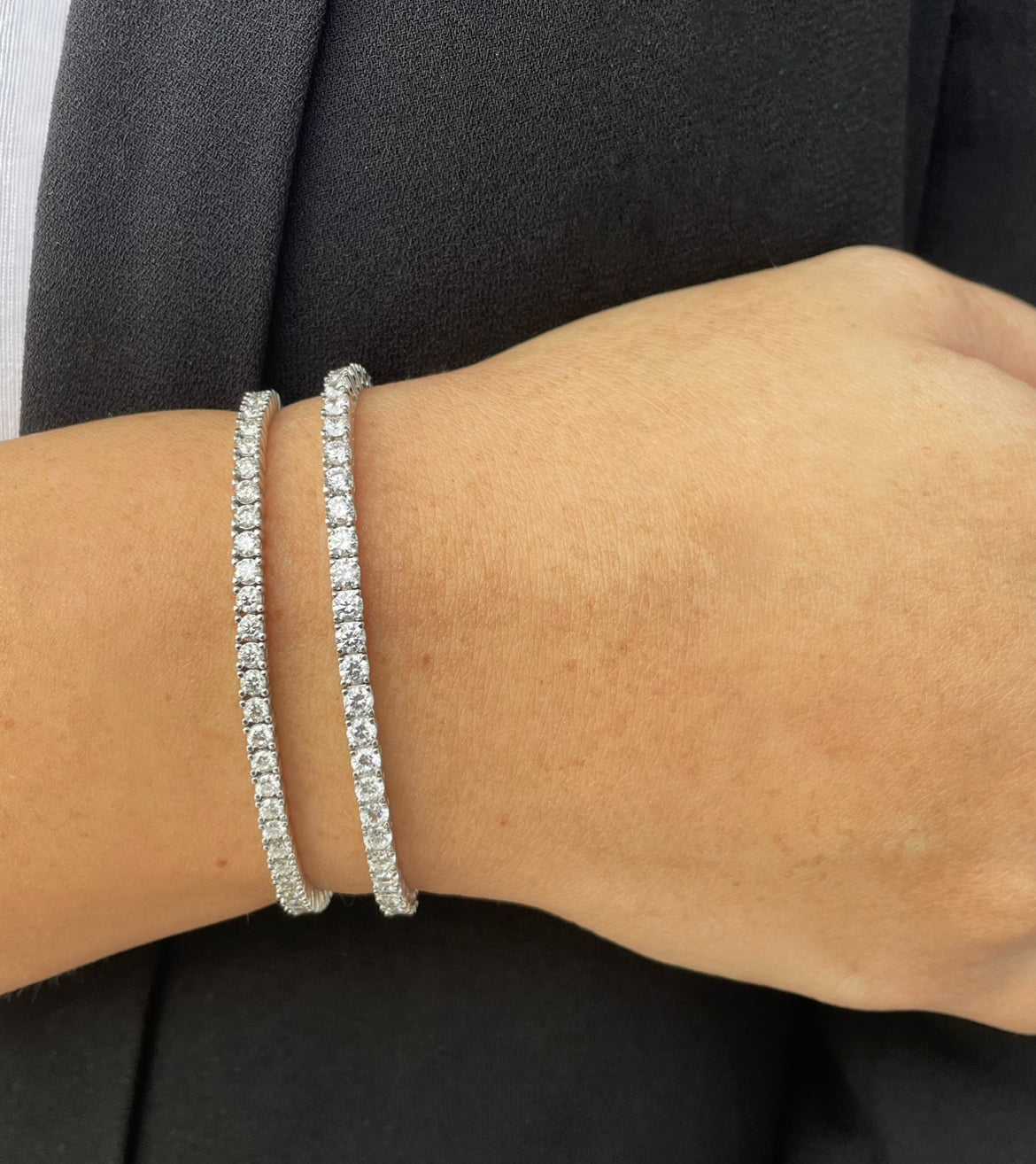 Moissanite Tennis Bracelet