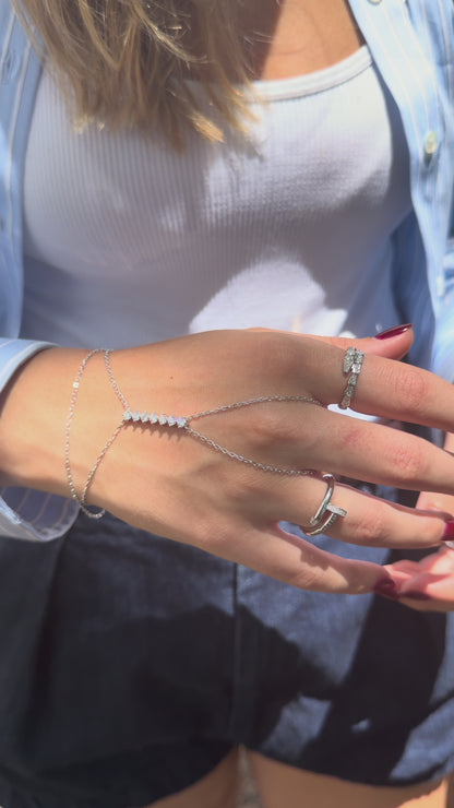Pavé Nail Ring